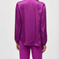 Joseph Ribkoff - Satin Top With Bow Neckline