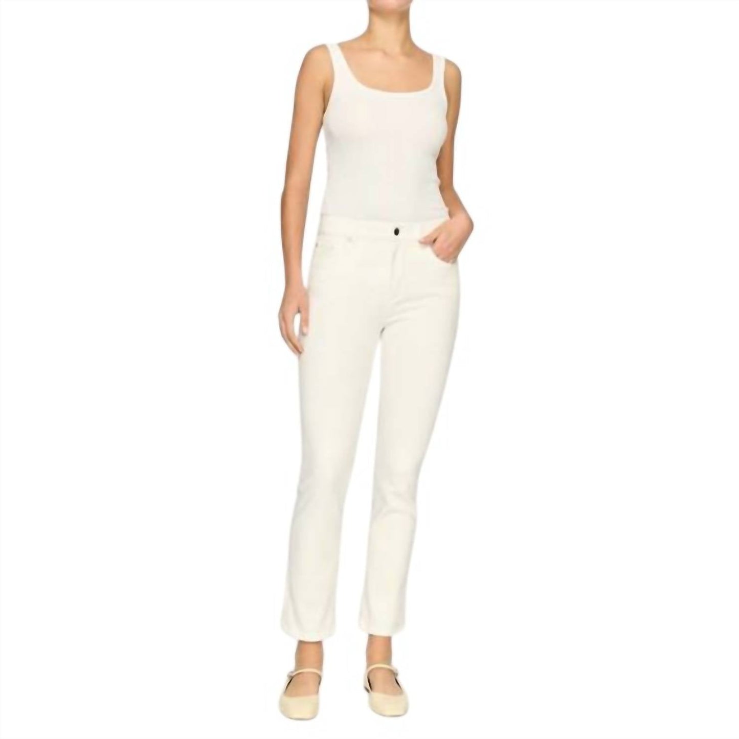 Dl1961 - Women'S - Mara Straight Mid Rise Ankle Jeans