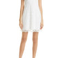 BIRKENSTOCK + STAUD Sandra Lace Overlay Dress in White, Size 0