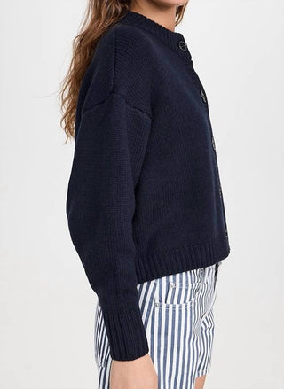 Frame - Chunky Femme Round Neck Cardigan