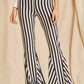 Andree By Unit - Paige Striped Bell Bottoms Pant