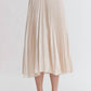 Entro - Pleated Midi Skirt