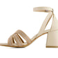 Andrea - Women's Medium Heel Ankle Strap Sandals