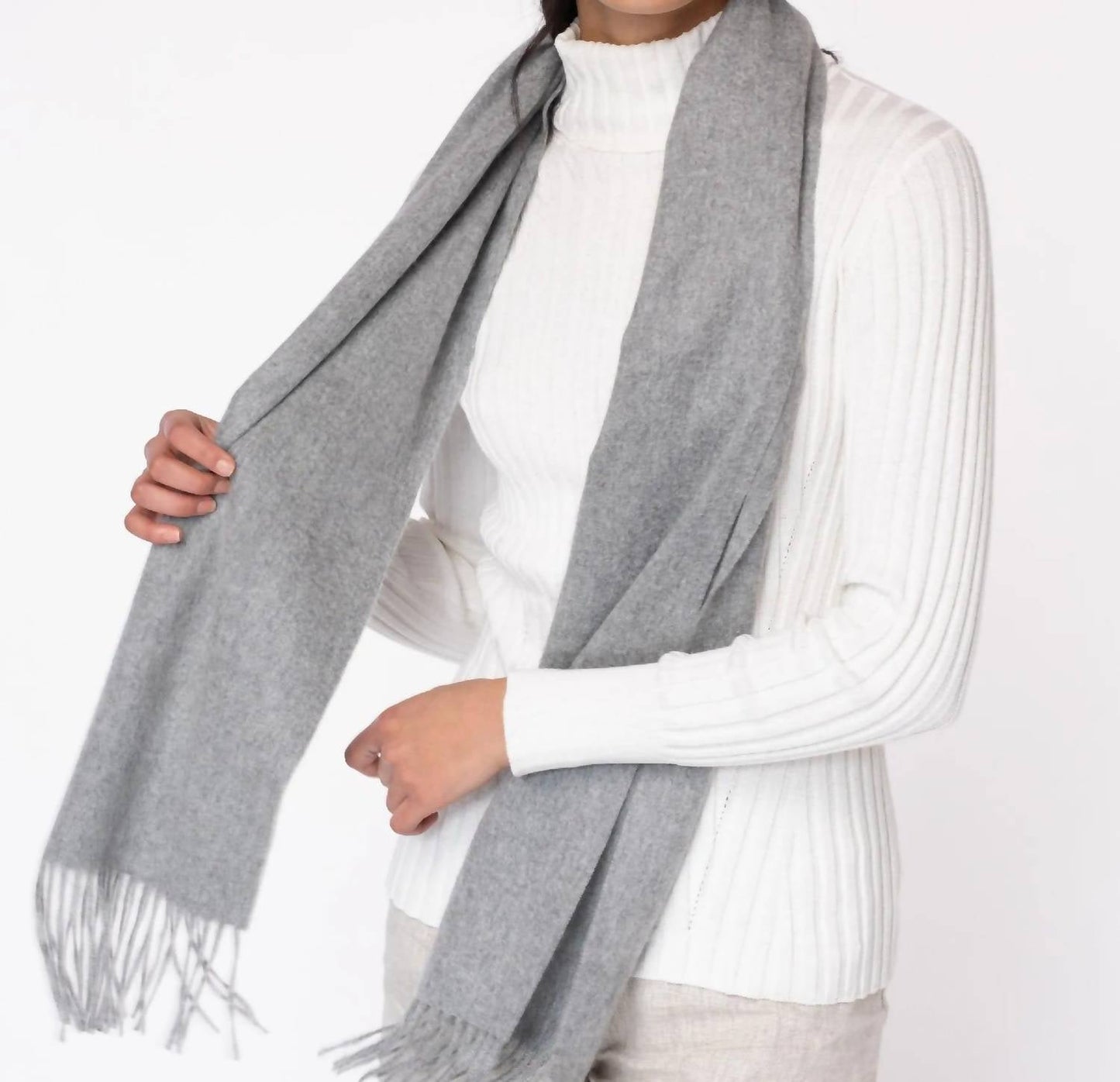 Alashan Cashmere - Unisex Douglas Anthony Cashmere Blend Scarf