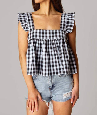 Buddylove - Kyle Ruffle Swing Tank Top