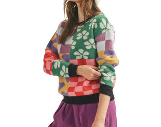 &Merci - Patch Pattern Sweater
