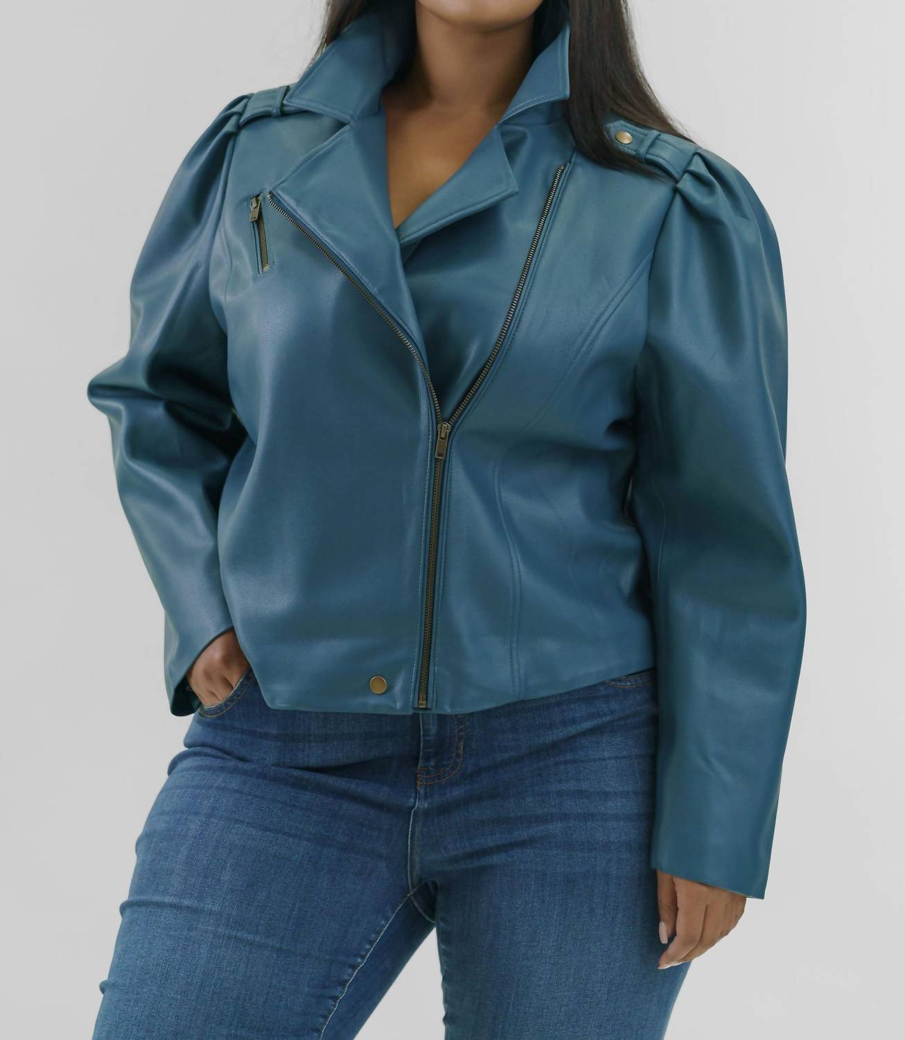 Marie Oliver - Maeve Moto Jacket - Plus