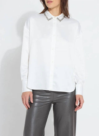 Lysse - Aurora Beaded Satin Shirt
