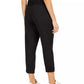 Indigo Rein Juniors' High-Rise Paperbag Pants Black Size X-Small