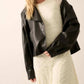 Promesa - Vegan Double Breasted Motorcycle Jacket