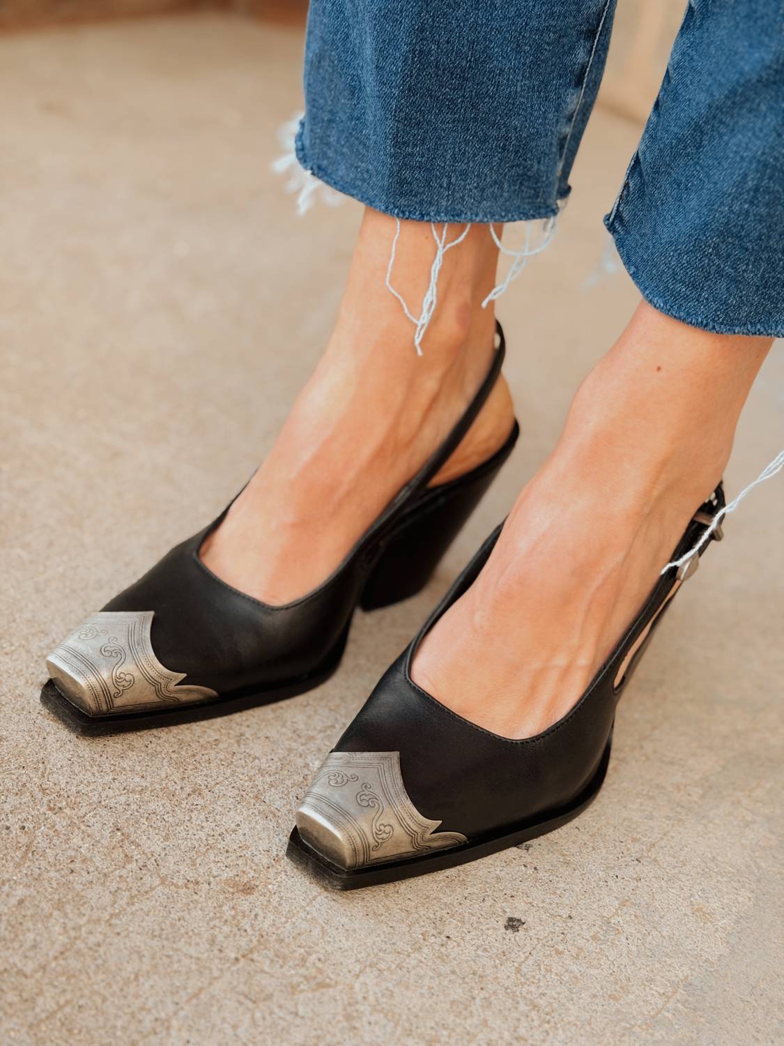 Free People - Women's Brayden Slingback Heel