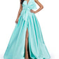 Ashleylauren - Strapless Mikado Ball Gown Dress