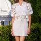 Fifteen Twenty - Kamille Crochet Shirt