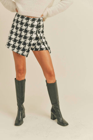Miou Muse - Tweed Mini Skort