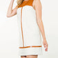 Thml - Faux Cognac Sleeveless Mini Dress
