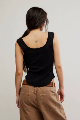 Free People - Care Fp Bryson Henley Tank