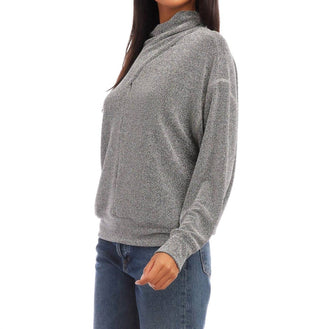 Fifteen Twenty - FAUX WRAP TURTLENECK SWEATER