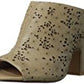 Nicole Women's Loopey Mule Taupe Size 8 B(M) US