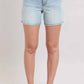 Judy Blue - Two Button Dad Style Denim Shorts