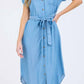 Blu Pepper - Deirdre Midi Shirt Dress