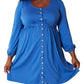 Double Take - Enchanting Elegance Long Sleeve Dress