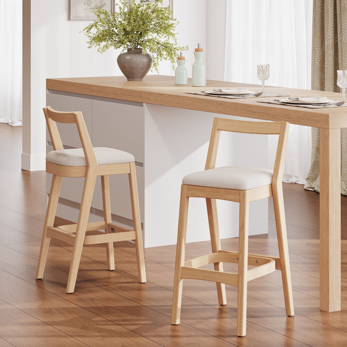 Jasper Indoor Barstool Set of 2