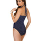 Miraclesuit - Dippin' Dots Bonita Bandeau Halter One Piece Swimsuit