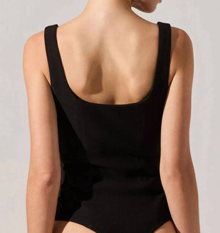 Astr - Kendal Curved Neck Bodysuit