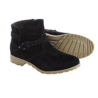 Teva Women's Delavina Suede Ankle Boot Black Size 5 B Us