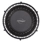 JumpSport 350 Indoor Lightweight 39" Fitness Trampoline, Black with White Frame