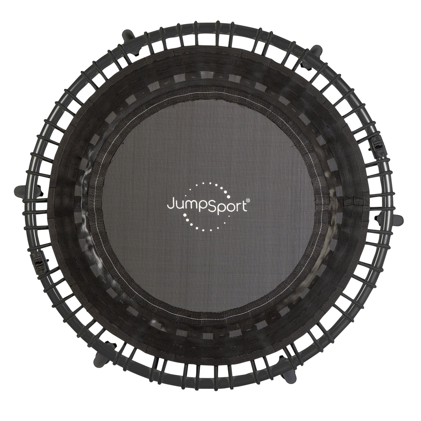 JumpSport 350f Indoor Lightweight 39-Inch Folding Fitness Trampoline, Black