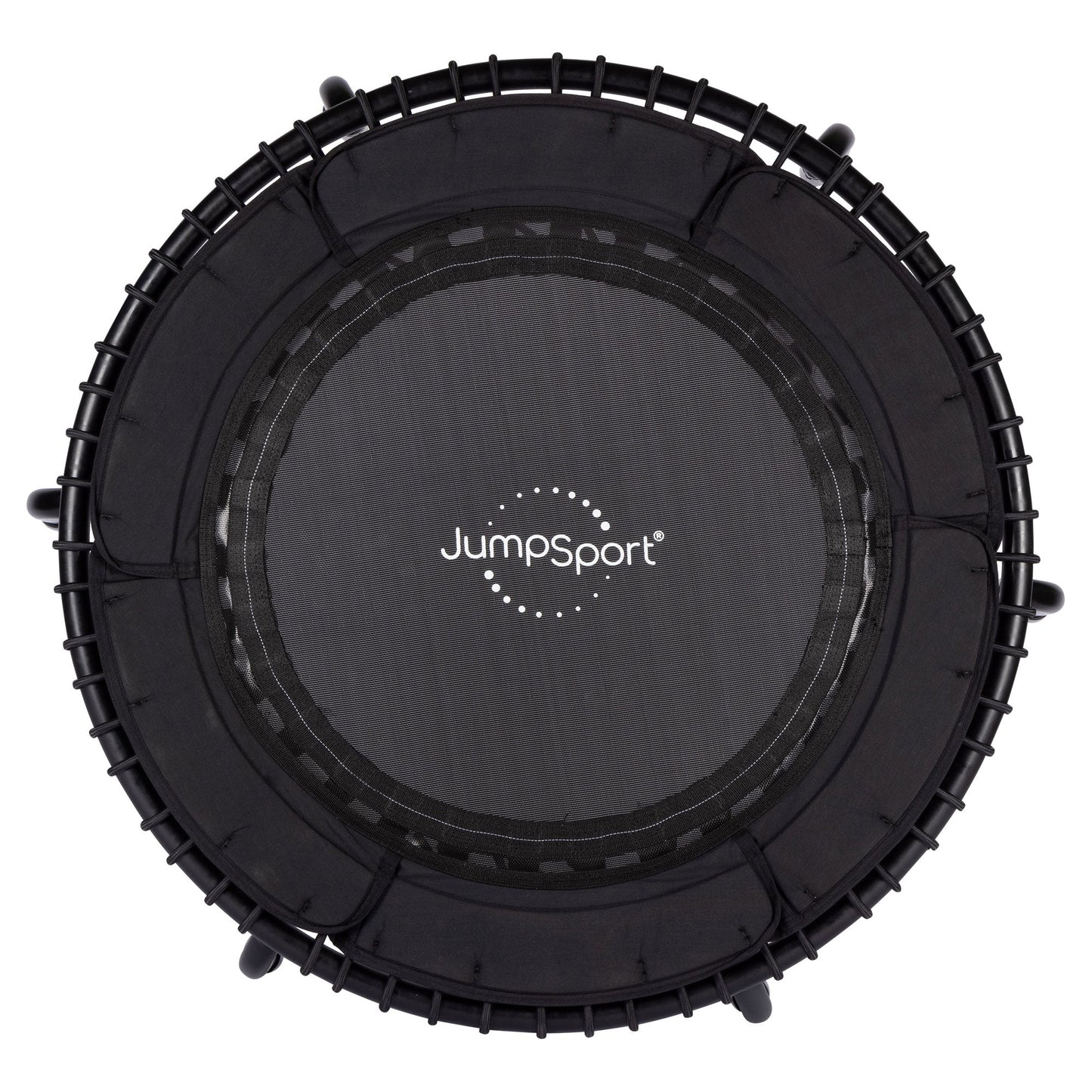 JumpSport 370 PRO Indoor Heavy Duty Lightweight 39 In Fitness Trampoline, Black