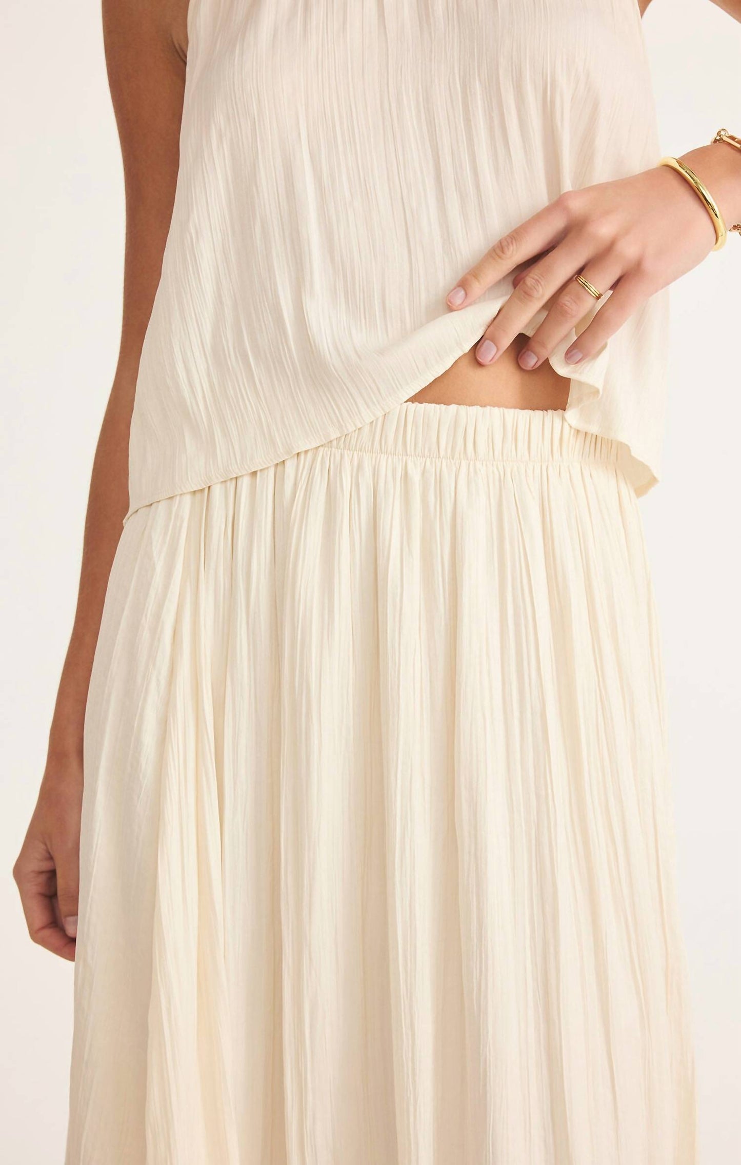 Z Supply - Nicoline Crinkle Midi Skirt
