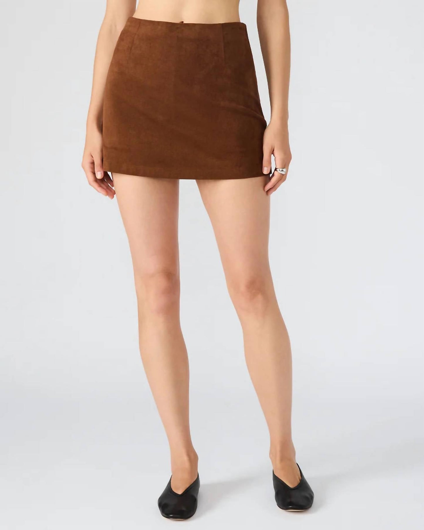 Steve Madden - Cindi Faux Suede Skirt