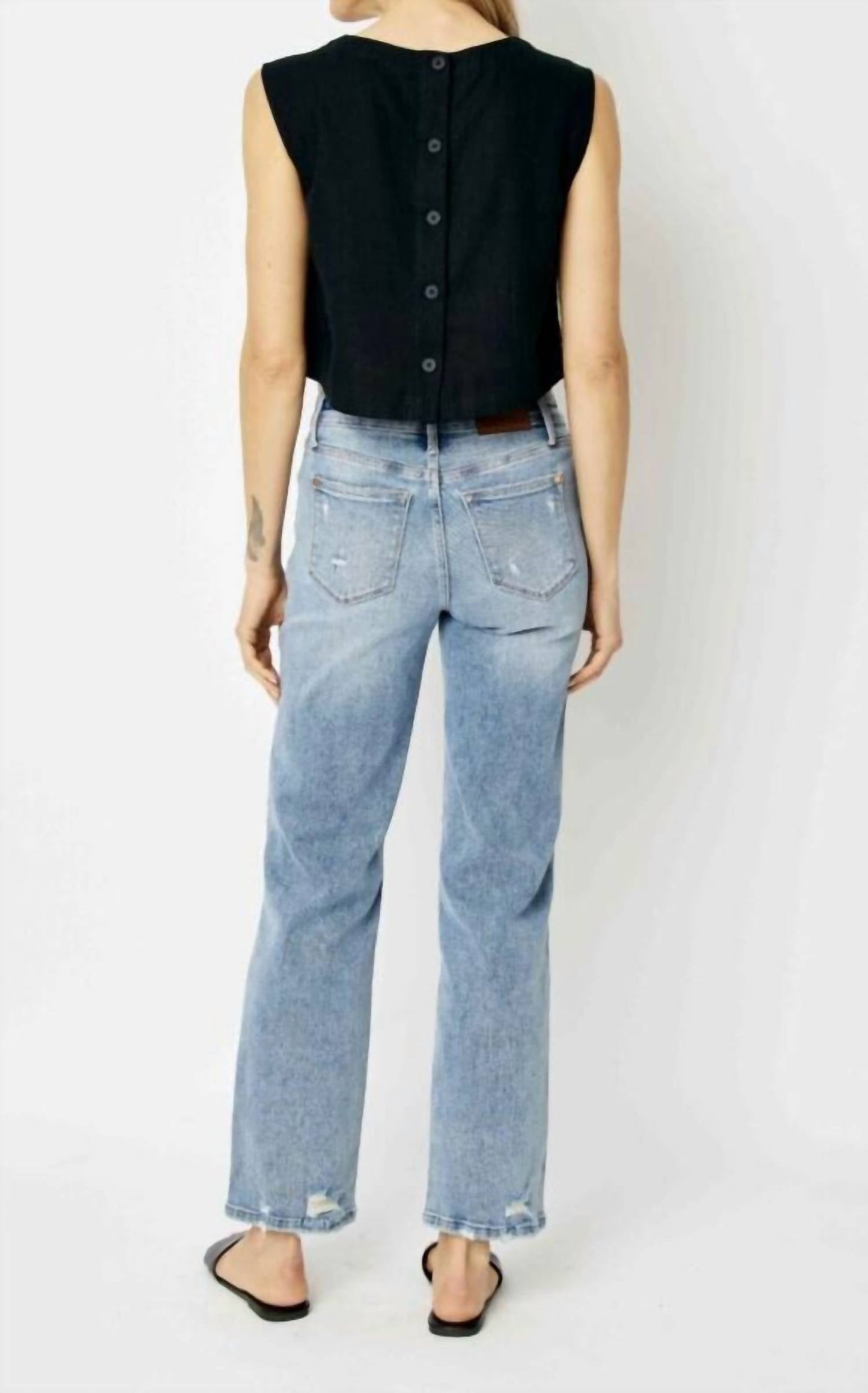 Judy Blue - Destroy Straight Leg Jean