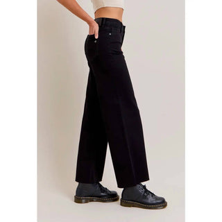 Hidden - Nori Mid Rise Wide Leg Jeans