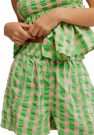 Free People - Get Free Seersucker Short
