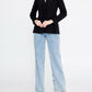 Zaalima Fashion - Long Sleeve Crepe Solid Color Regular Jacket