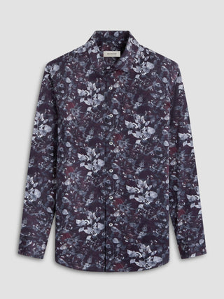 Bugatchi Uomo - Long Sleeve Julian Woven Shaped