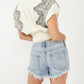 Free People - Temecula V-neck Cropped Blouse