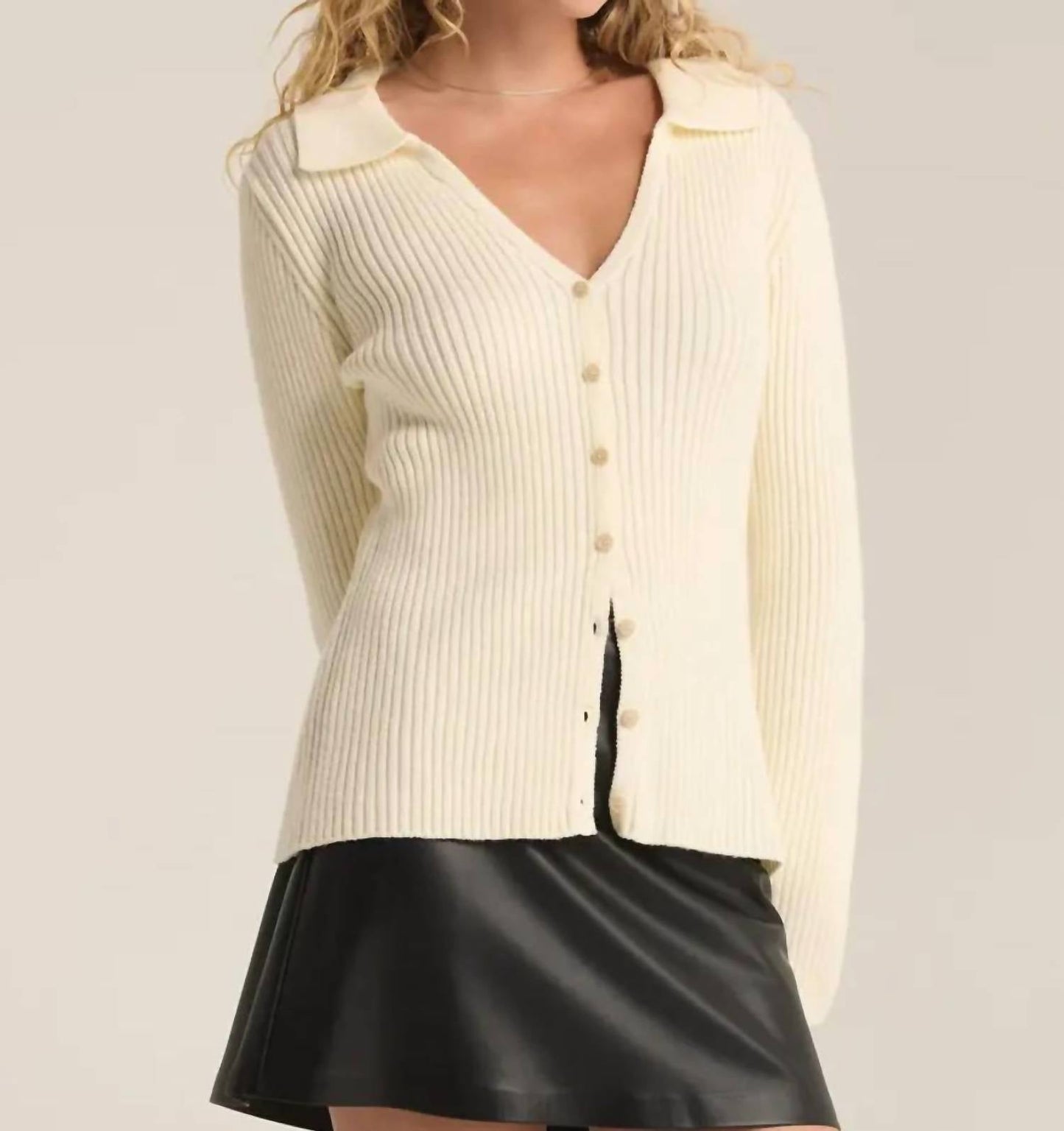 Z Supply - Rina Button Up Sweater