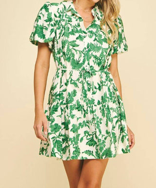 Pinch - Orion Floral Drop Waist Dress