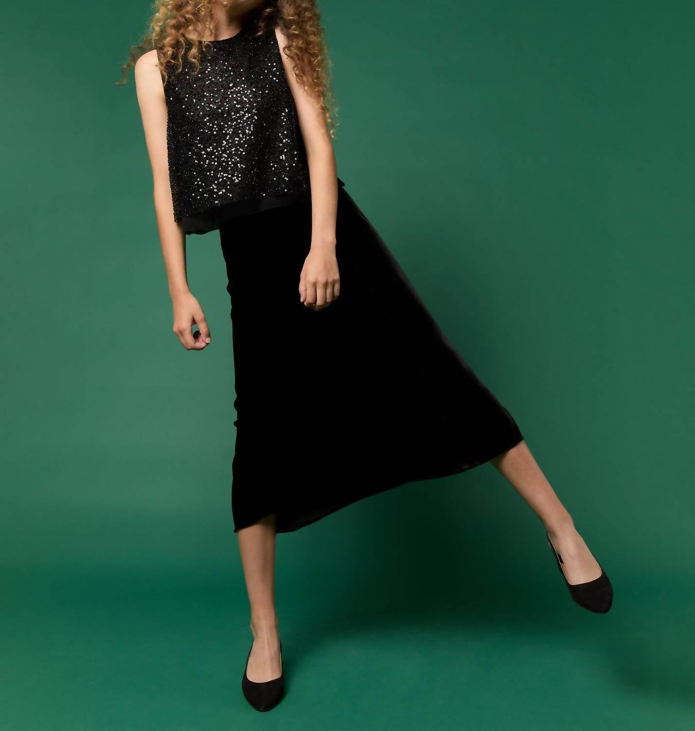 Ann Mashburn - Mare Velvet Skirt