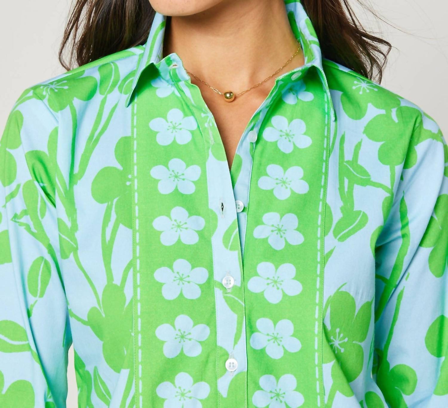 Bella Tu - Charlie 3/4 Sleeves Shirtdress