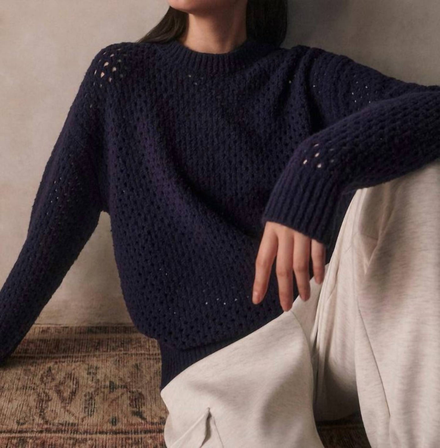 Varley - Grady Boucle Knit Sweater