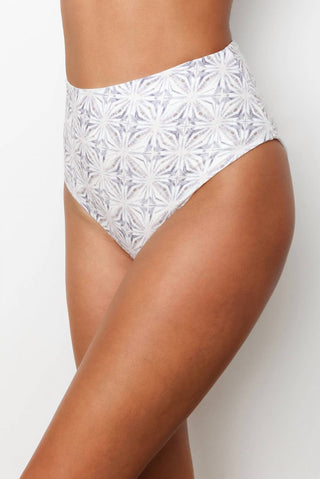 Wolven - Reversible High-waisted Bikini Bottom