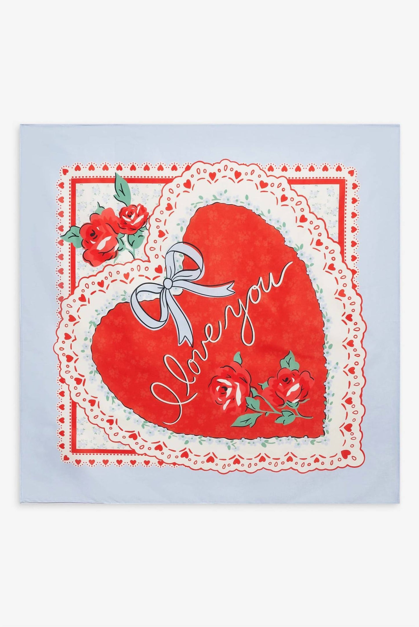 For Love & Lemons - I Love You Scarf Top