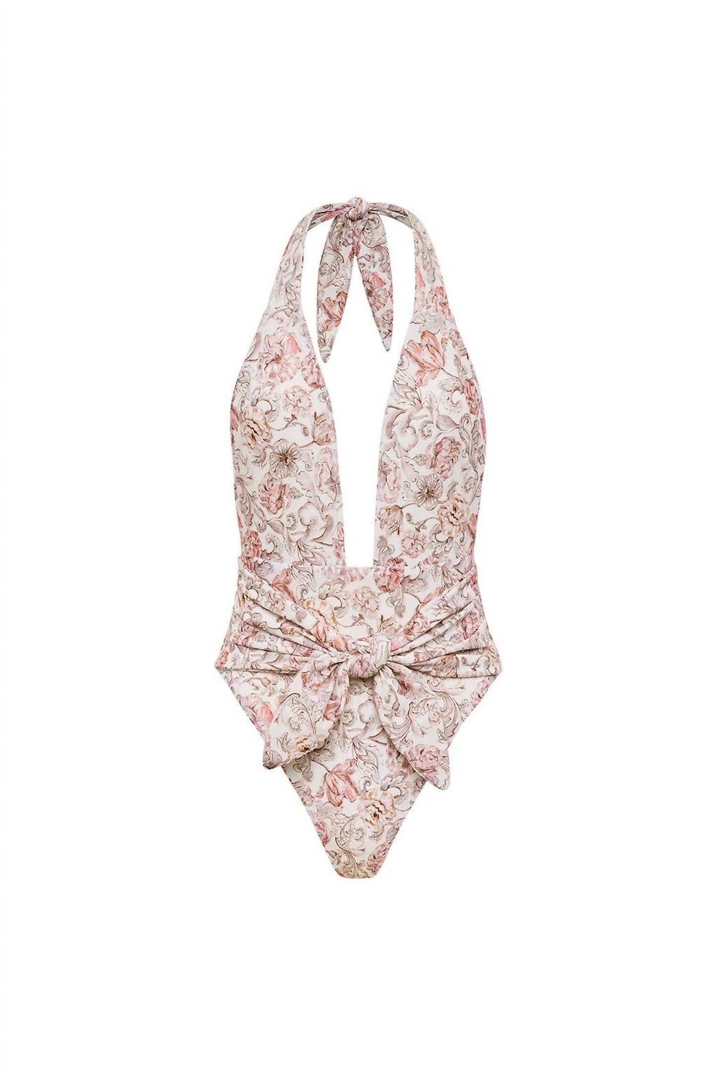 Montce - Tropez Tie-up One-piece Swimsuit