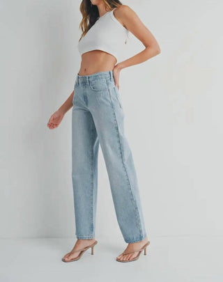 Just Black Denim - Relaxed Straight Jeans