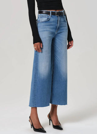 Citizens Of Humanity - Lyra Crop Wide Leg Jeans